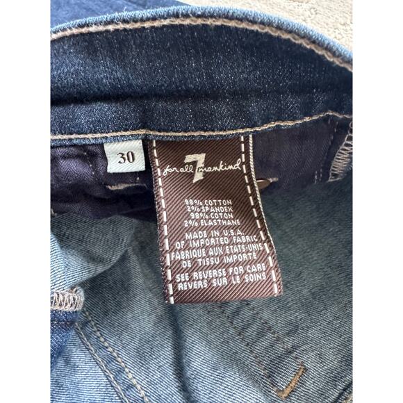 7 for All Mankind Roxanne Flood Jeans - Picture 4 of 10